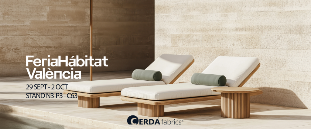 Cerdá Fabrics en la Feria Hábitat València 2025